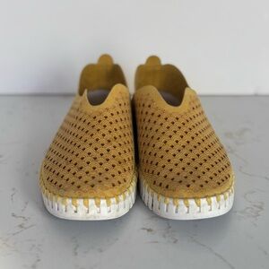 Yellow Cutout Ilse Jacobson Slip-On “Tulip” Sneaker